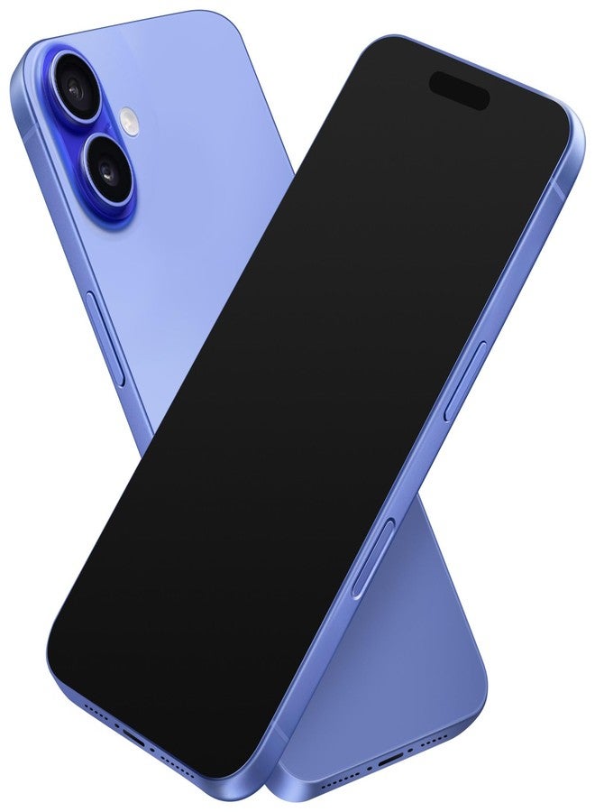 Faawxlo Fake Phone Dummy PropPhone, BlackScreen Decoy PhonePear PhoneNon-Working Phone16 16Pro Max for Kid Play, DisplayPhone Look Like Real Phonepro max16 (16,Ultramarine,Black Screen) - Image 1